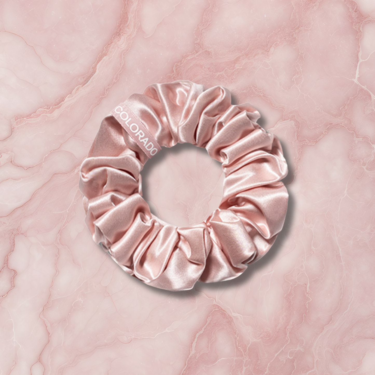 Silk Scrunchie Middies Pink Quartz (Pack of 1)