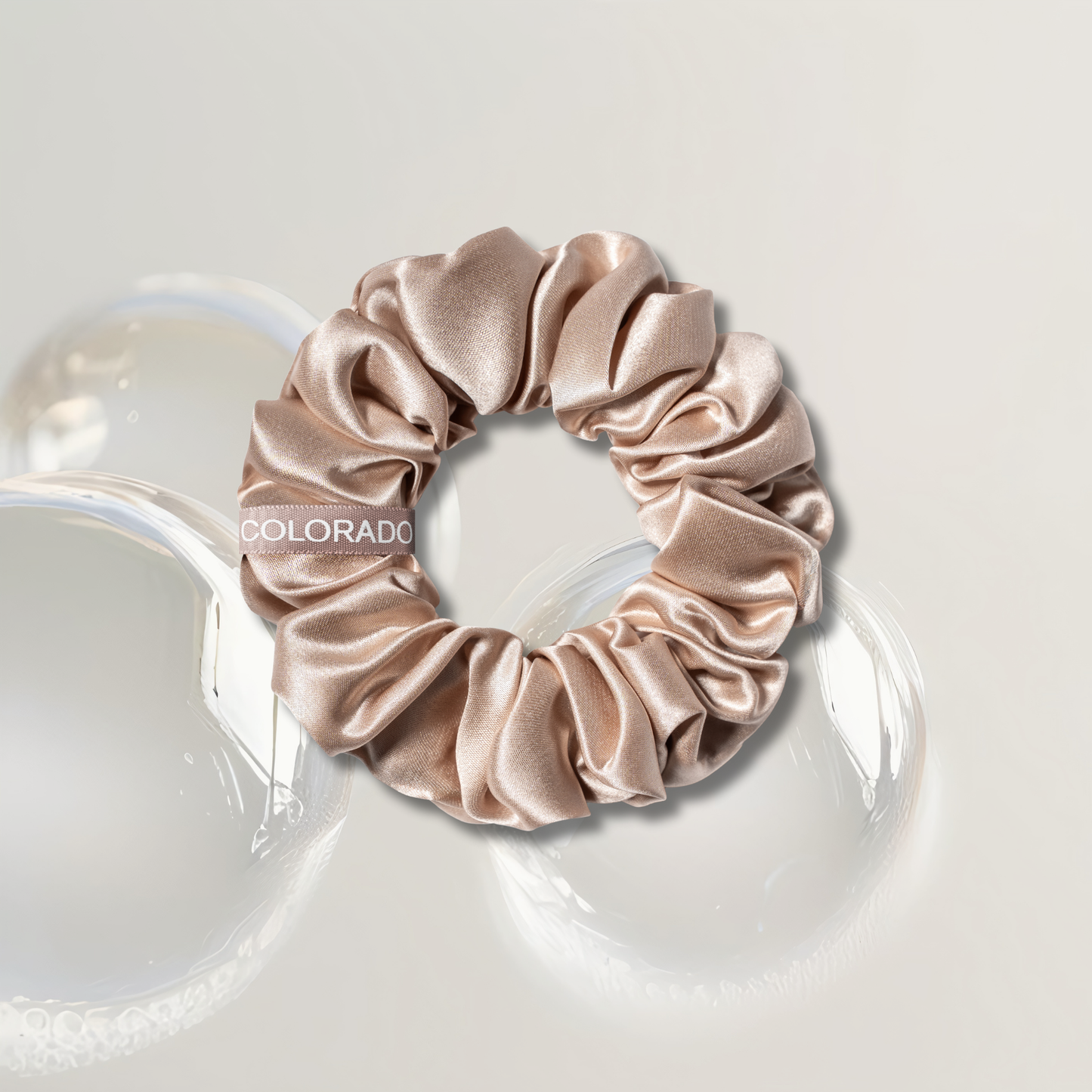Silk Scrunchie Middies Nude Champagne (Pack of 1)