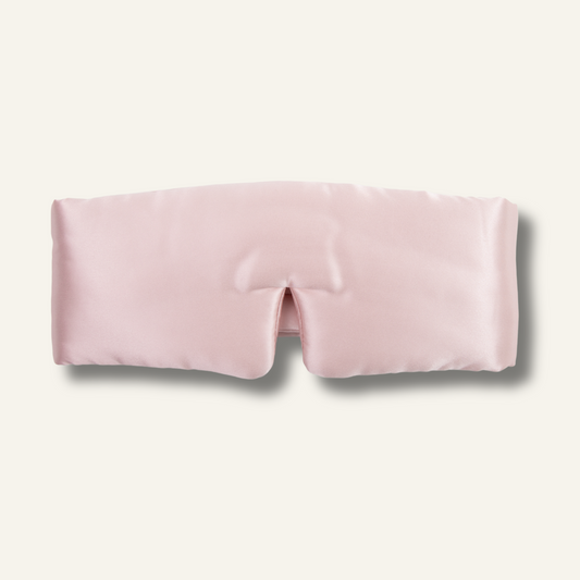 Silk Sleep Mask Cloud Pink Quartz