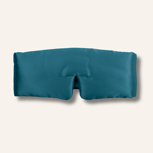 Silk Sleep Mask Cloud Midnight Blue