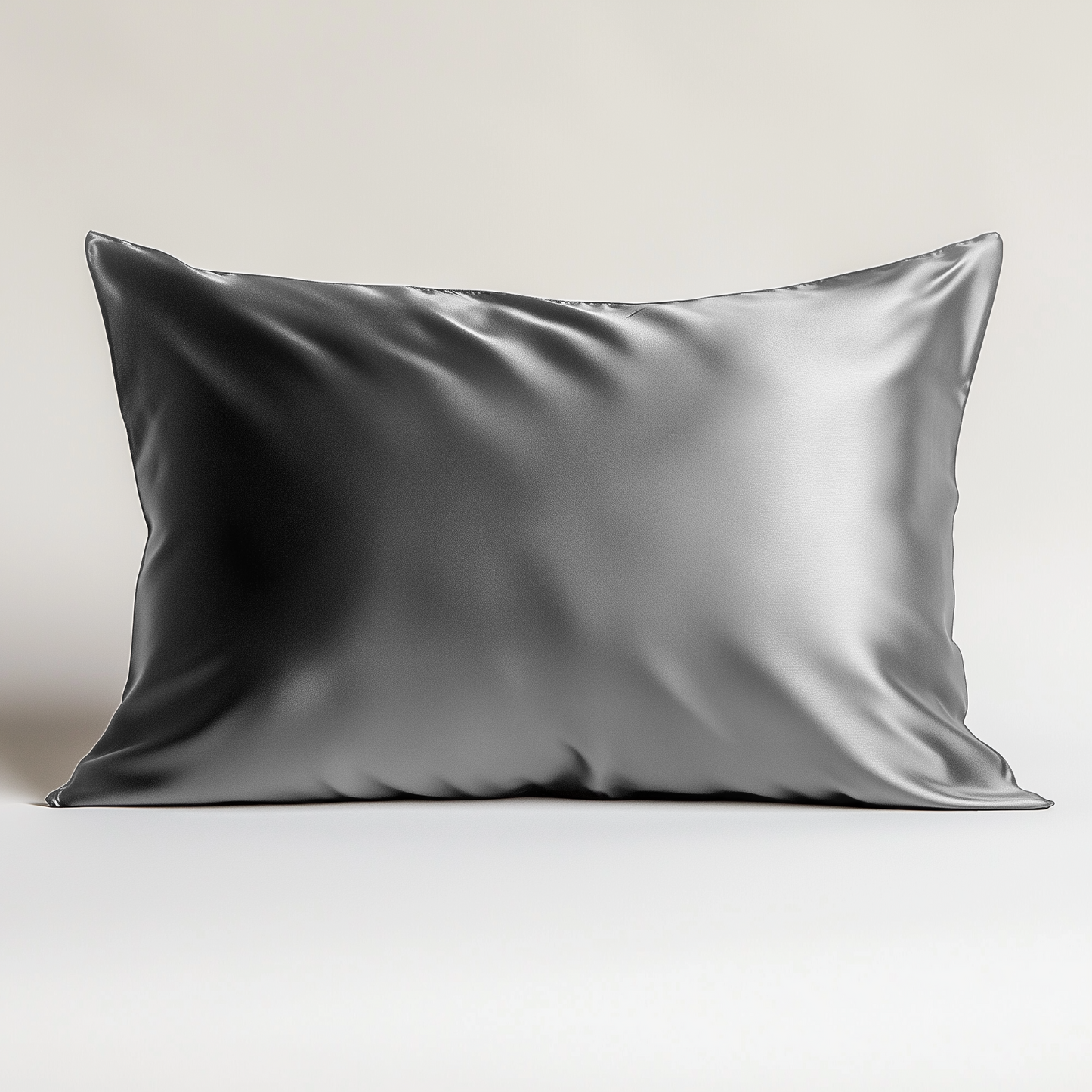 Silk Pillowcase Silver Quartz King (Pack of 1)