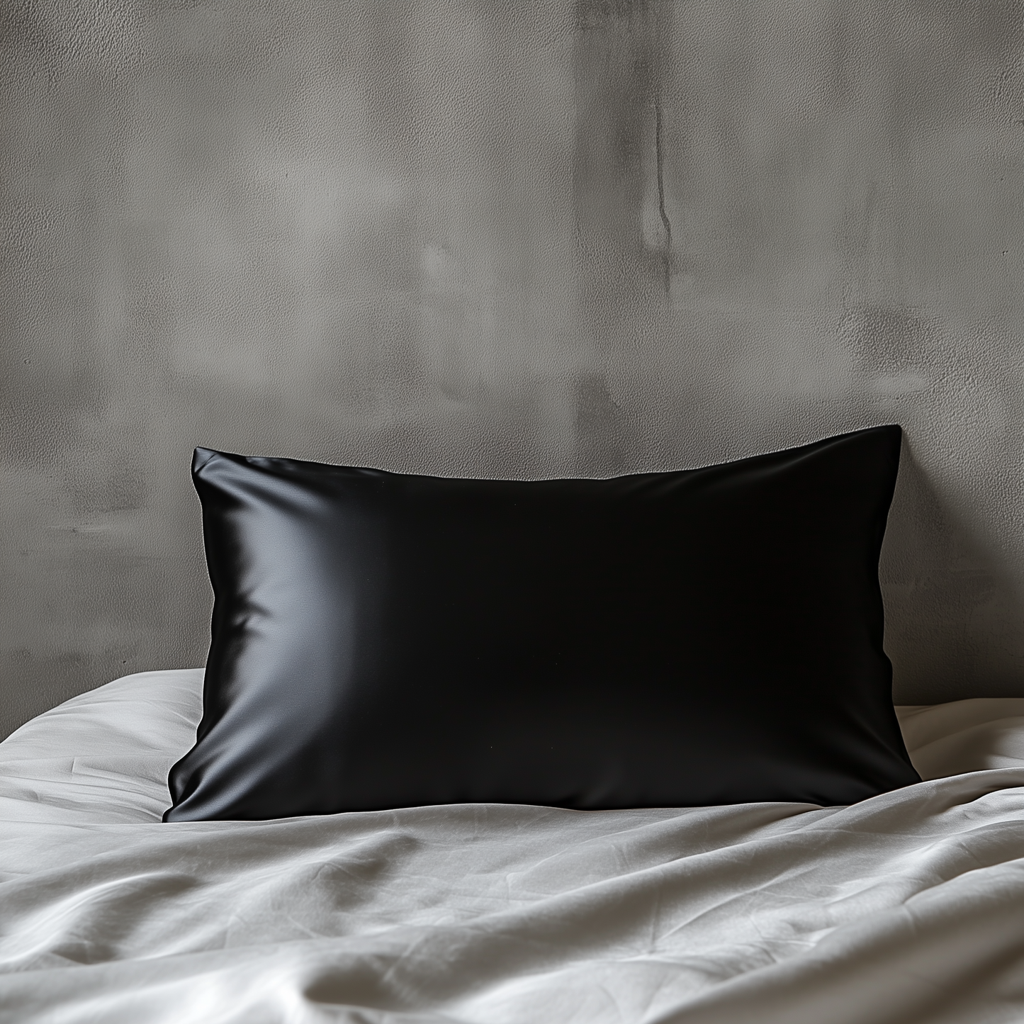 Silk Pillowcase Midnight Black King (Pack of 1)