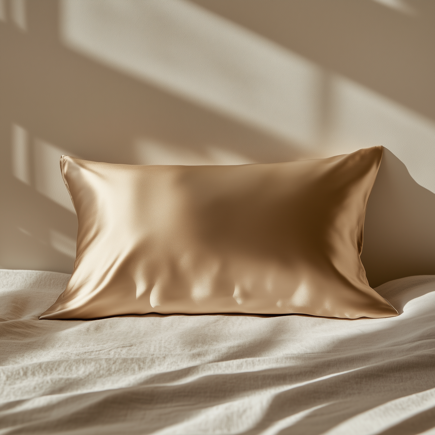 Silk Pillowcase Nude Champagne King (Pack of 1)
