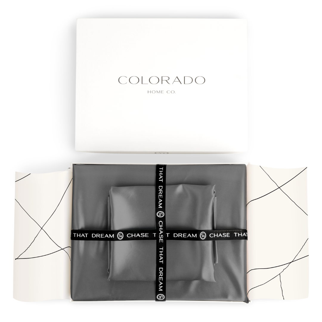 Silk Sheets Charcoal Essence Queen