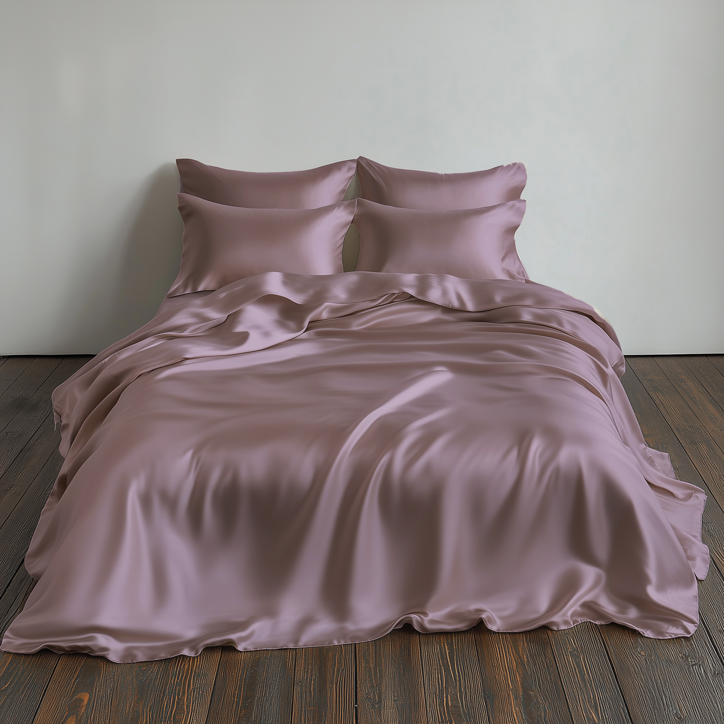 Silk Sheets Deep Mauve Queen