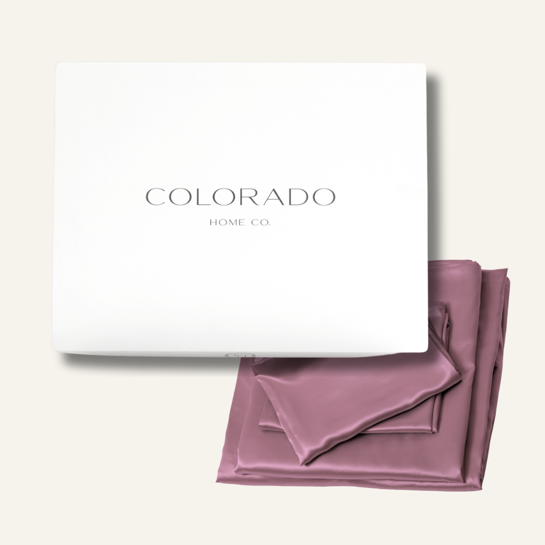 Silk Sheets Deep Mauve Queen