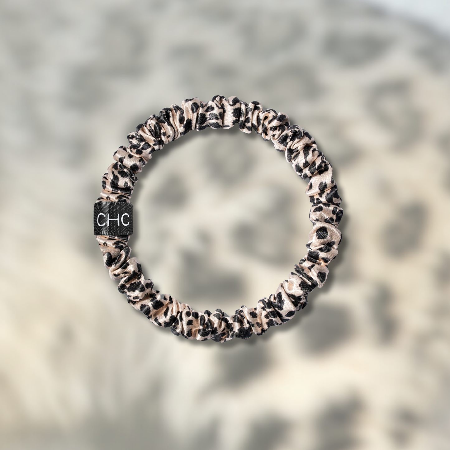 Silk Scrunchie Skinnies Leopard (Pack of 1)