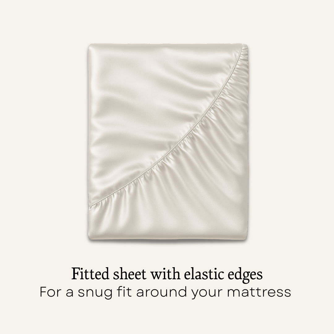 Silk Sheets Off White Queen