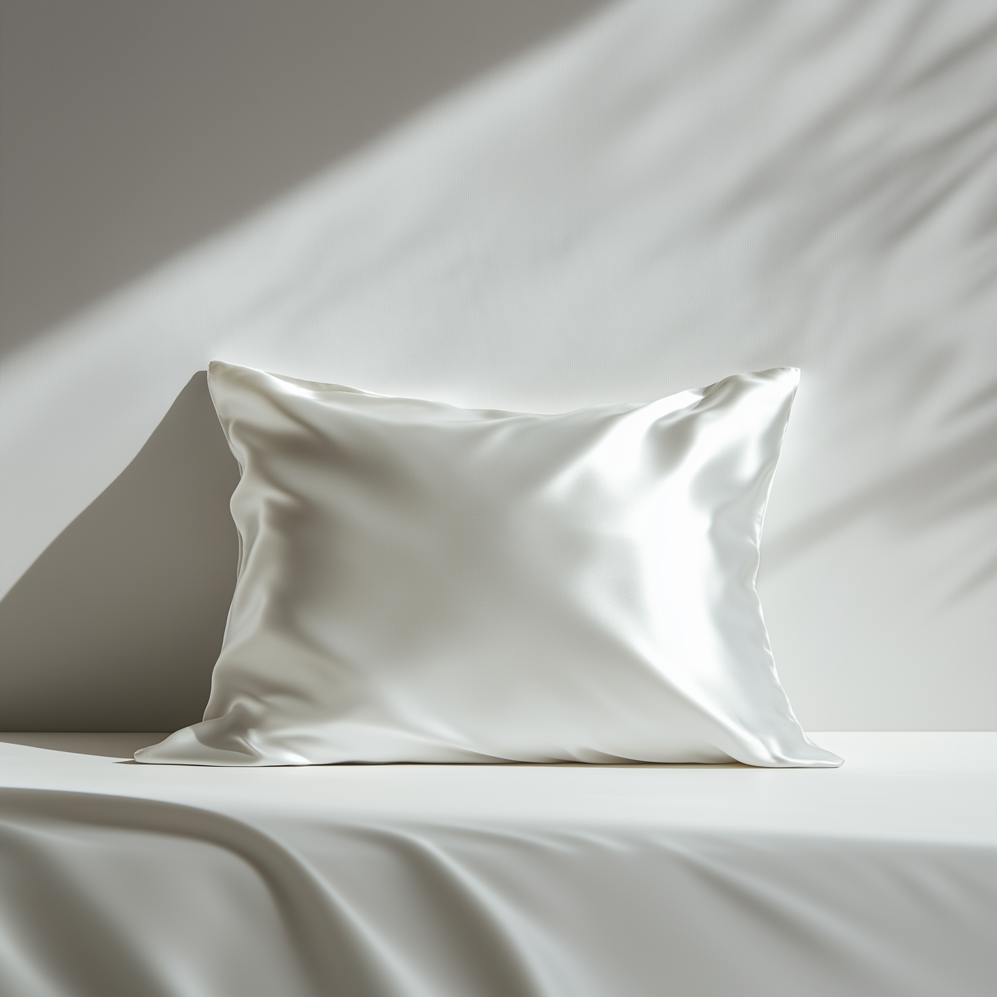 Silk Pillowcase Pure White King (Pack of 1)