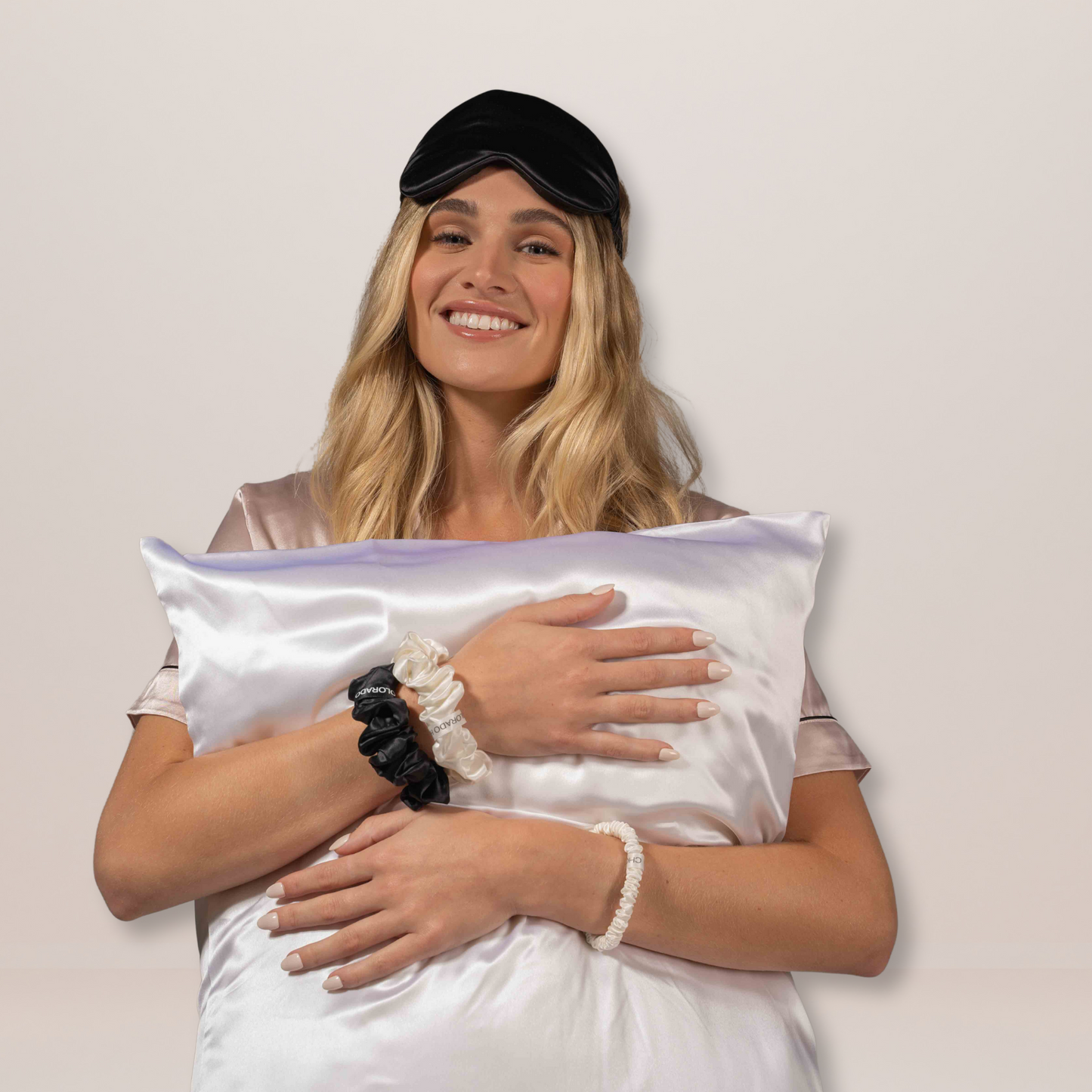 Silk Pillowcase Pure White King (Pack of 1)