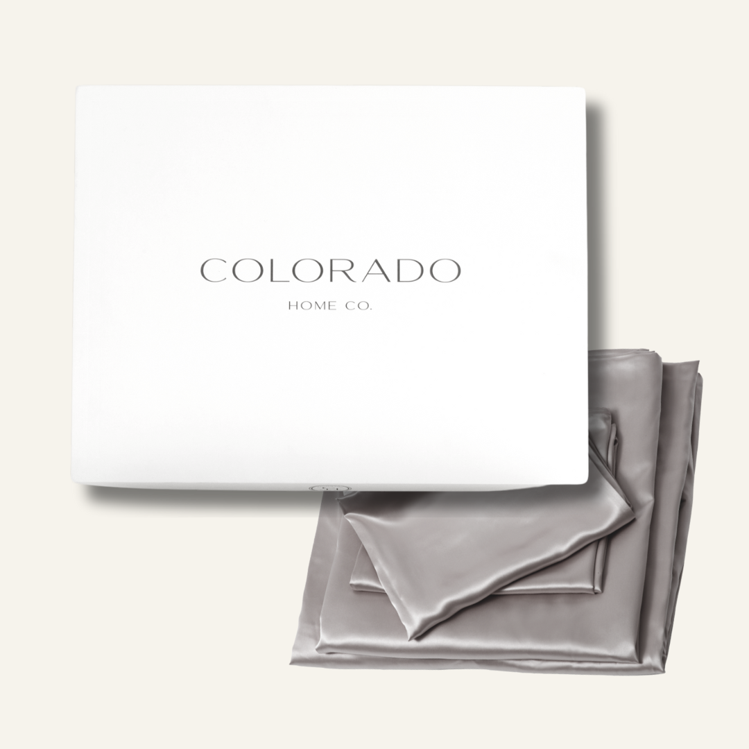 Silk Sheets Silver Quartz Queen