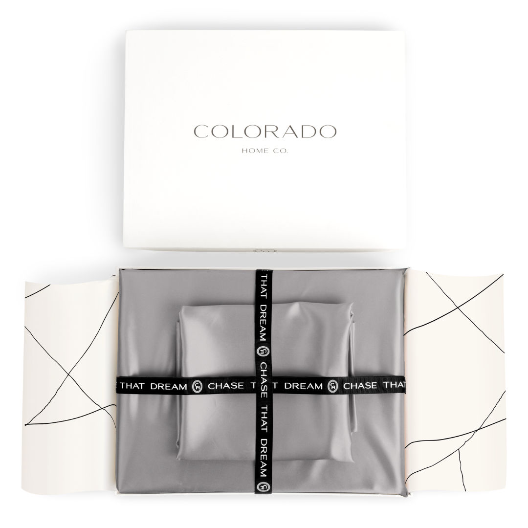 Silk Sheets Silver Quartz Queen