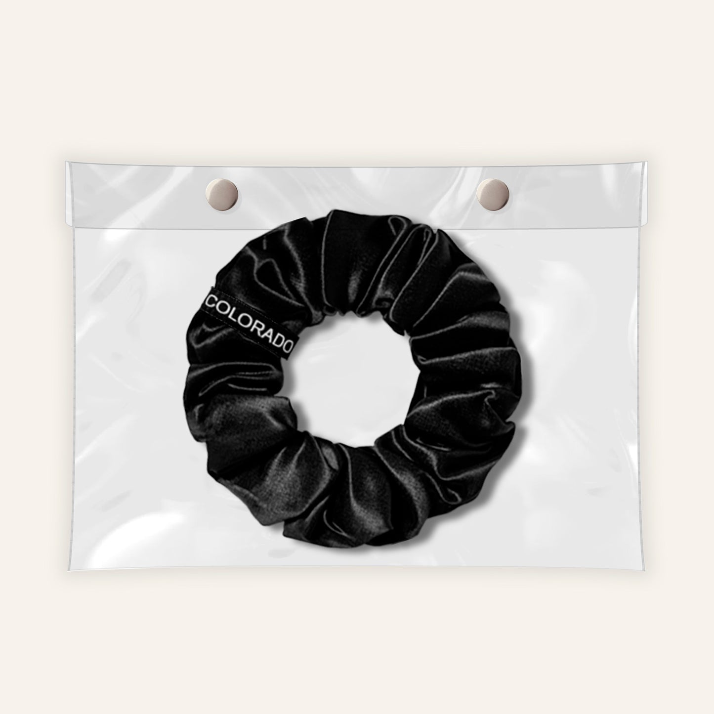 Silk Scrunchie Middies Midnight Black (Pack of 1)
