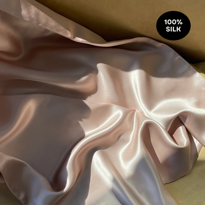 Silk Sleep Set Pink Quartz