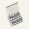 Silk Pillowcases Silver Quartz Queen (Pack of 2)