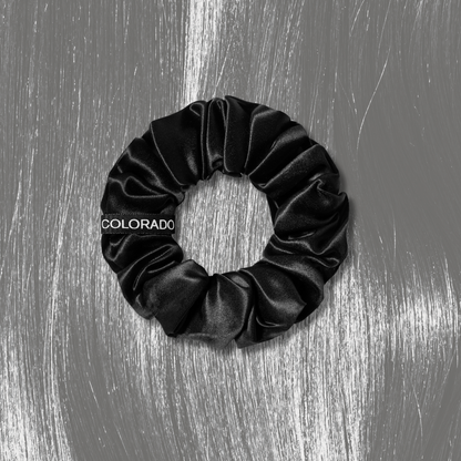 Silk Scrunchie Middies Midnight Black (Pack of 1)