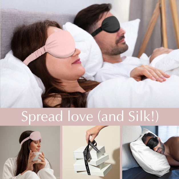 SUNDAYSILKS™ | Eye Mask 2 PACK | Pink Quartz