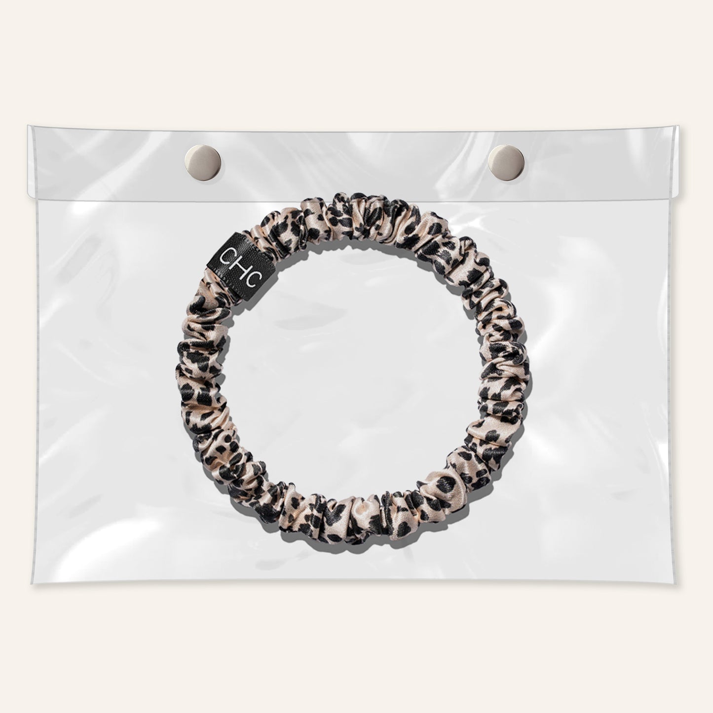 Silk Scrunchie Skinnies Leopard (Pack of 1)