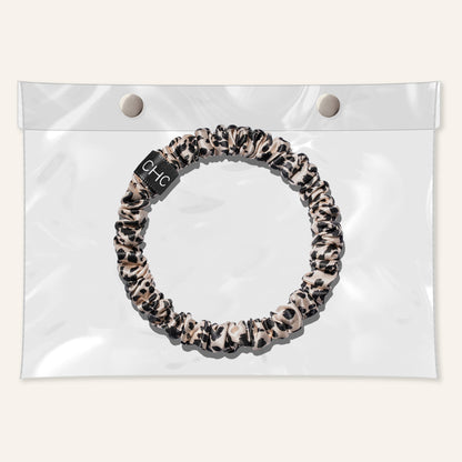 Silk Scrunchie Skinnies Leopard (Pack of 1)