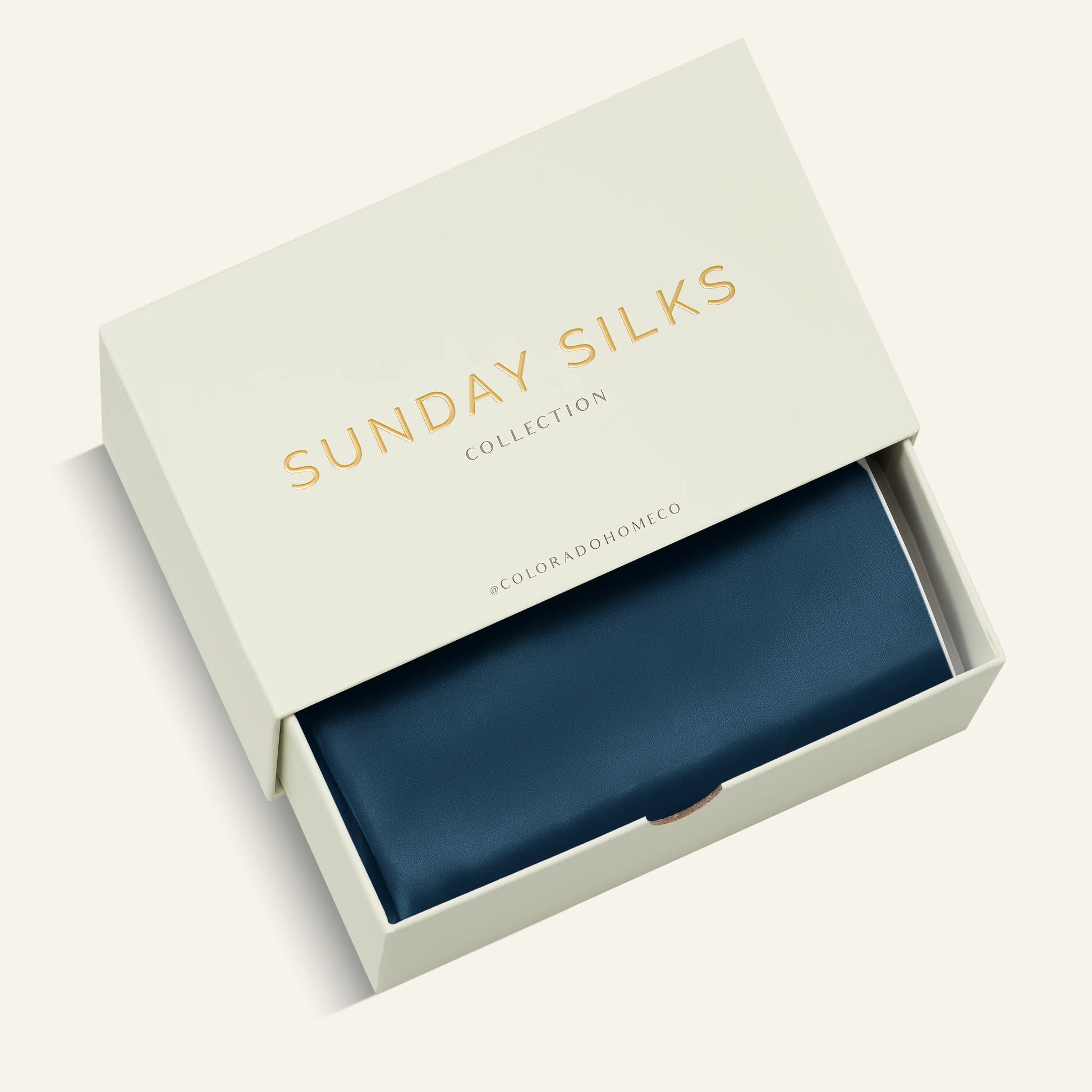 Silk Pillowcase Midnight Blue King (Pack of 1)