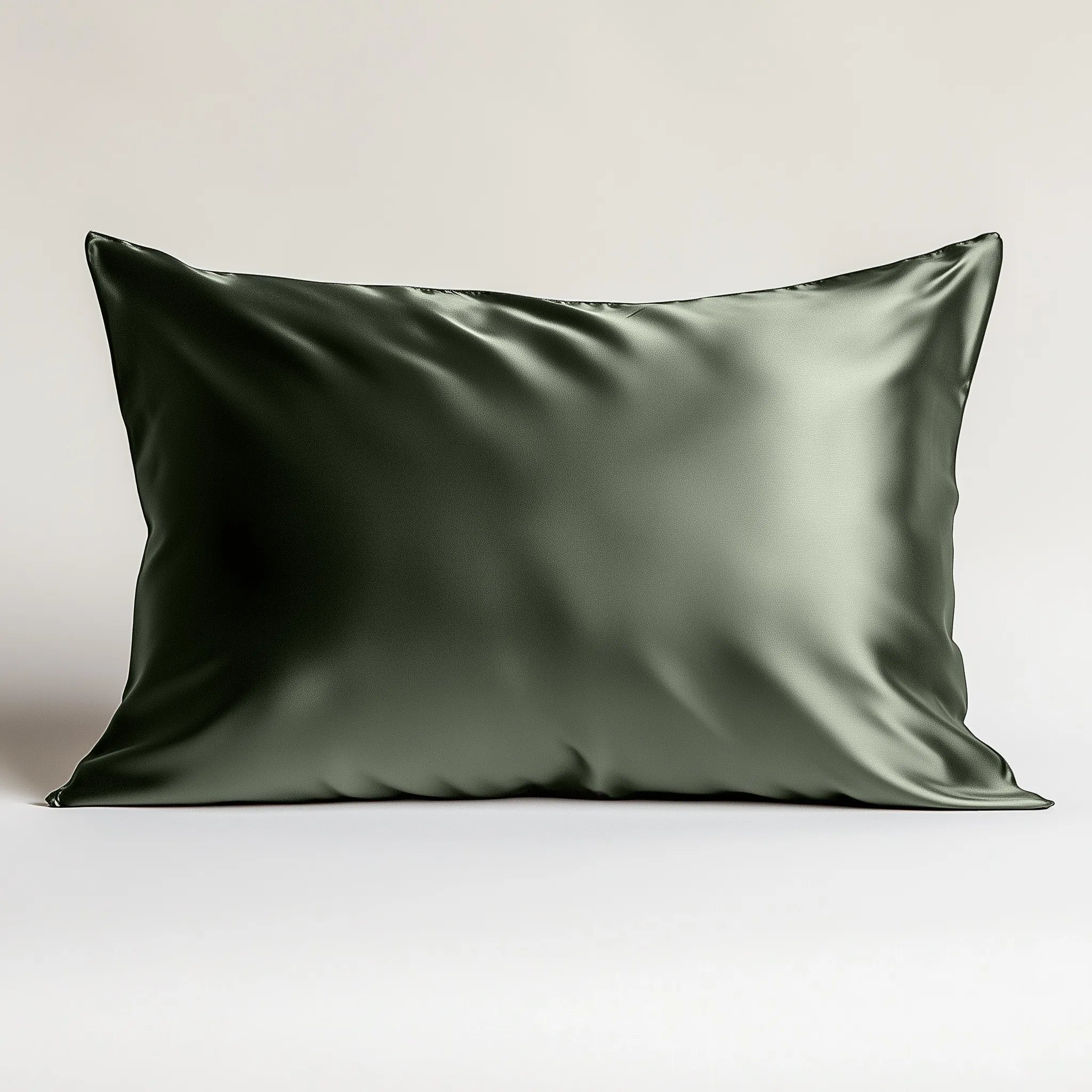 Silk Pillowcase Olive King (Pack of 1)