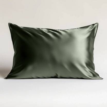 Silk Pillowcase Olive King (Pack of 1)