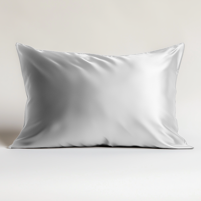Silk Pillowcase Pure White Queen (Pack of 1)