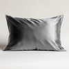 Silk Pillowcase Silver Quartz King (Pack of 1)