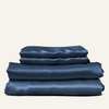 Silk Sheets Midnight Blue Queen