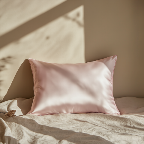 Silk Pillowcase Pink Quartz Queen (Pack of 1) second image